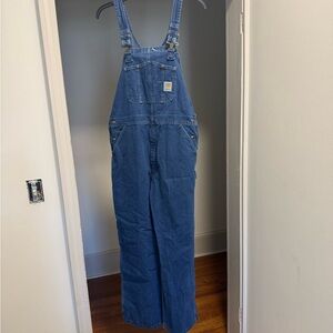 Carhartt Classic Blue Denim Overalls